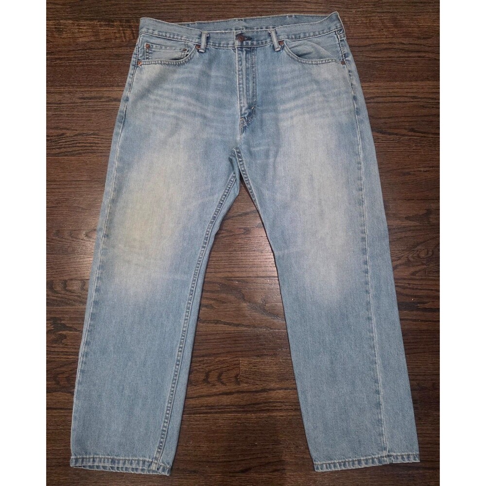 Levi's 505 Regular Fit Straight Leg Denim Jeans — Men's 38x29